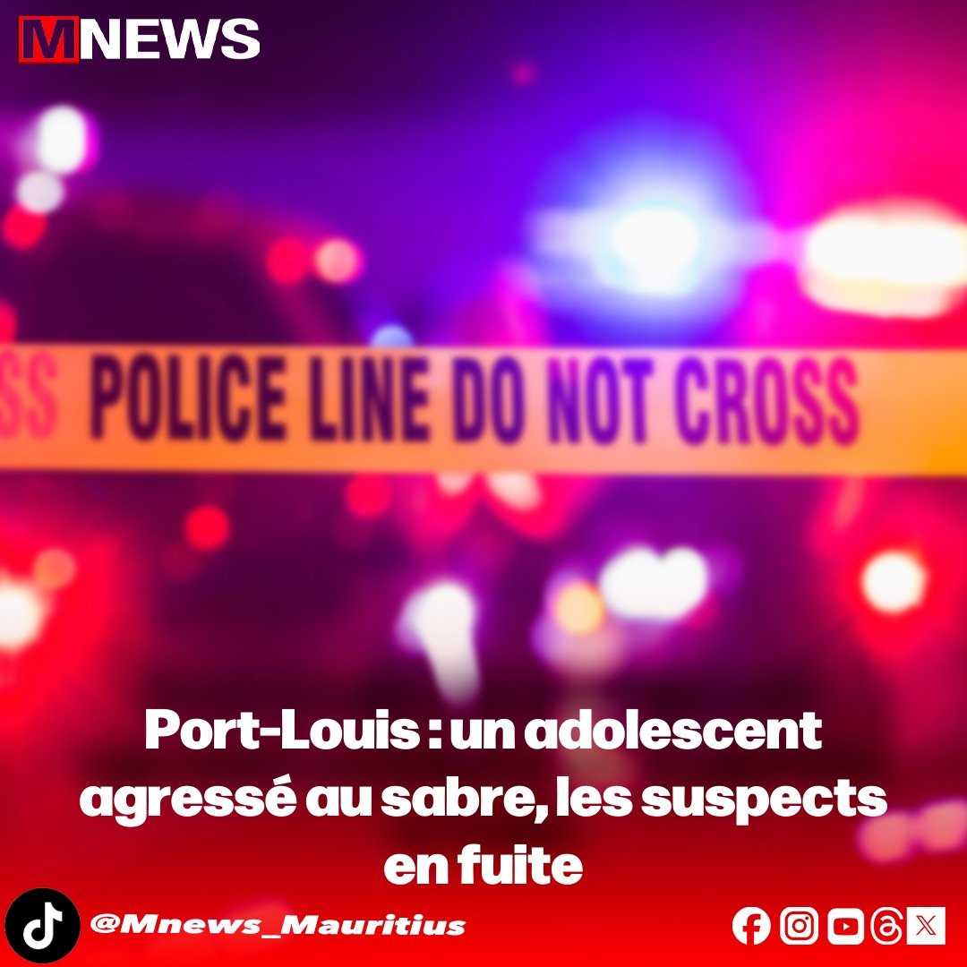 Port-Louis : un adolescent agressé au sabre, les suspects en…