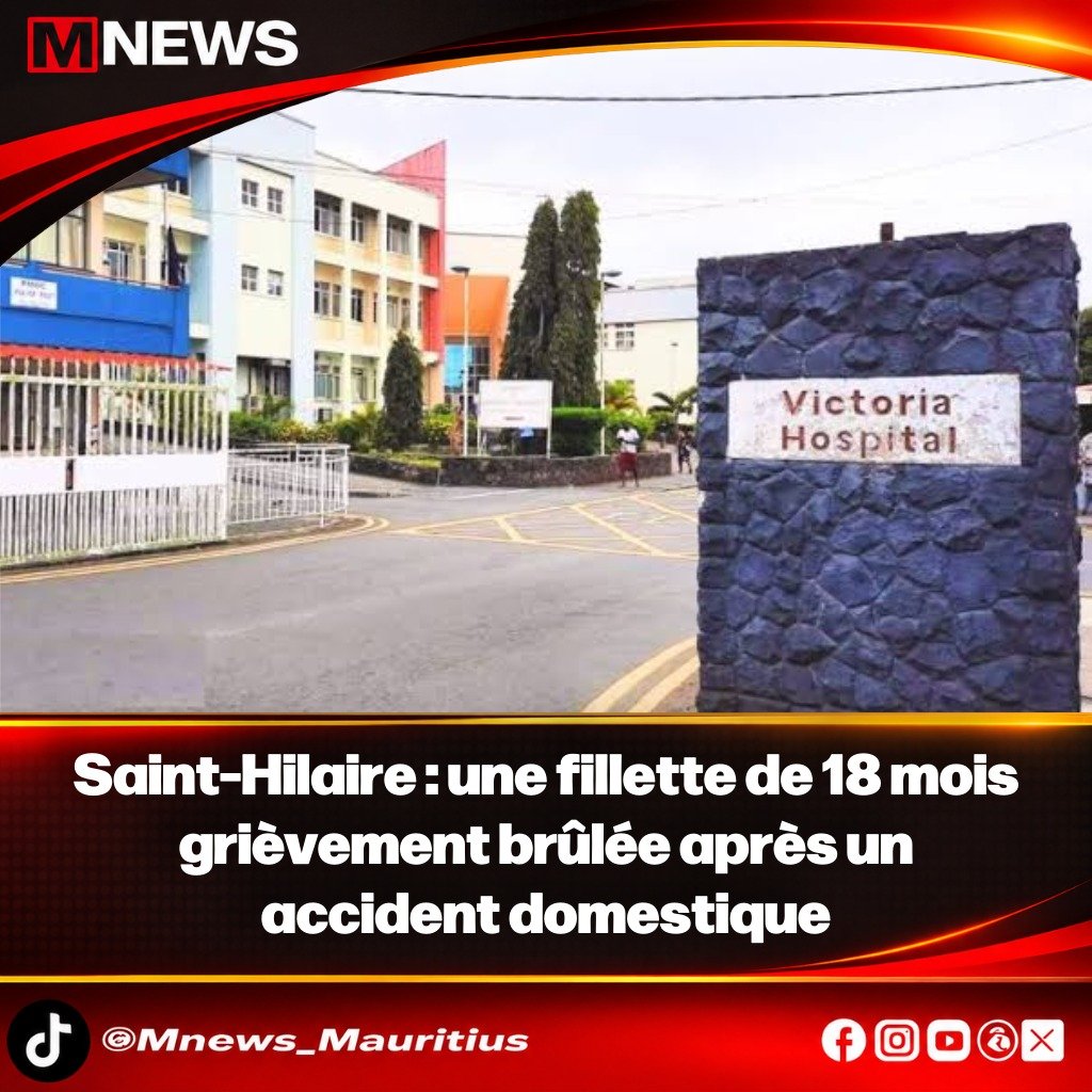 Saint-Hilaire : une fillette de 18 mois grièvement brûlée après…